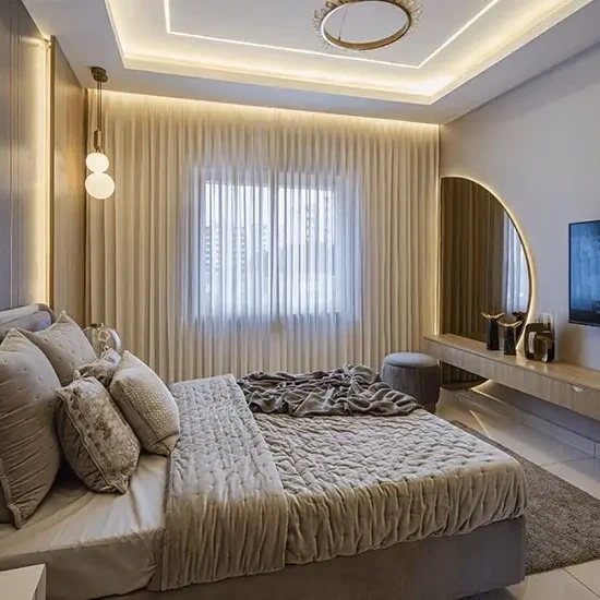 Purva Budigere Road Gallery Image Master bedroom, show-apartment imagery